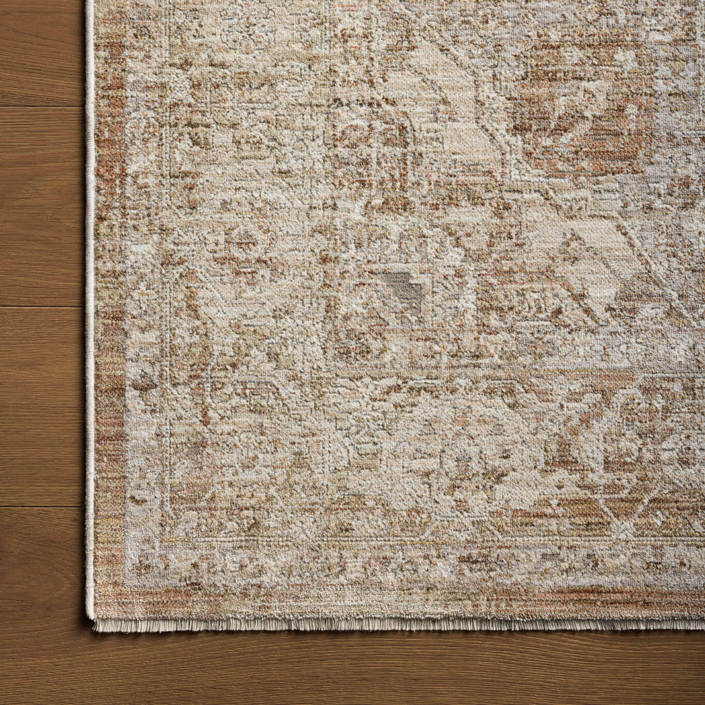 Haverford Polyester Pile Rug in Bone / Bronze