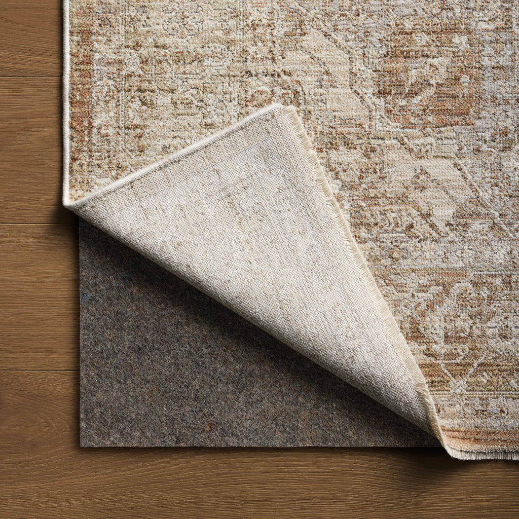 Haverford Polyester Pile Rug in Bone / Bronze