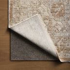 Haverford Polyester Pile Rug in Bone / Bronze