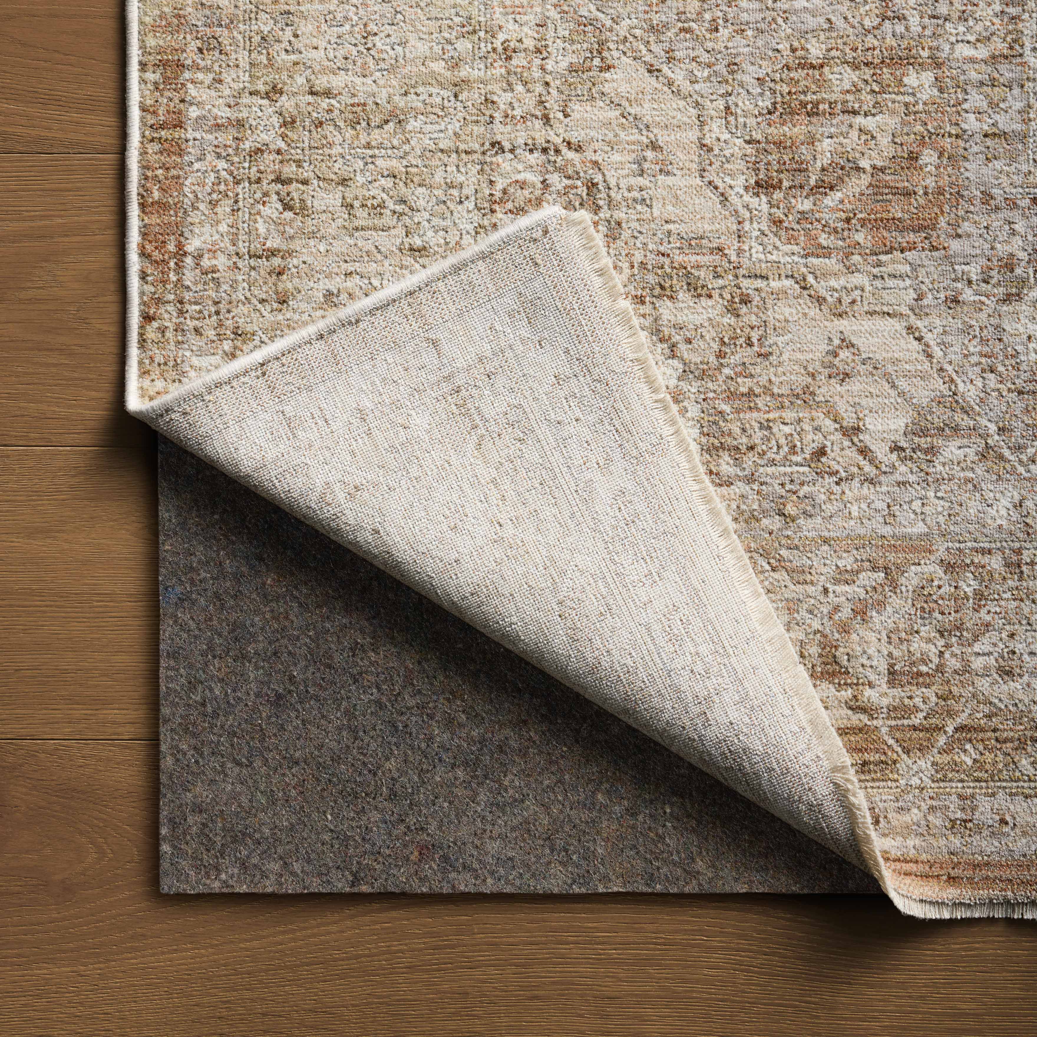 Haverford Polyester Pile Rug in Bone / Bronze