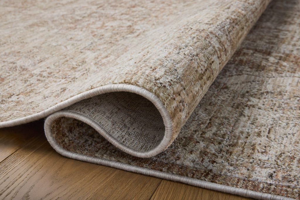 Haverford Polyester Pile Rug in Bone / Bronze