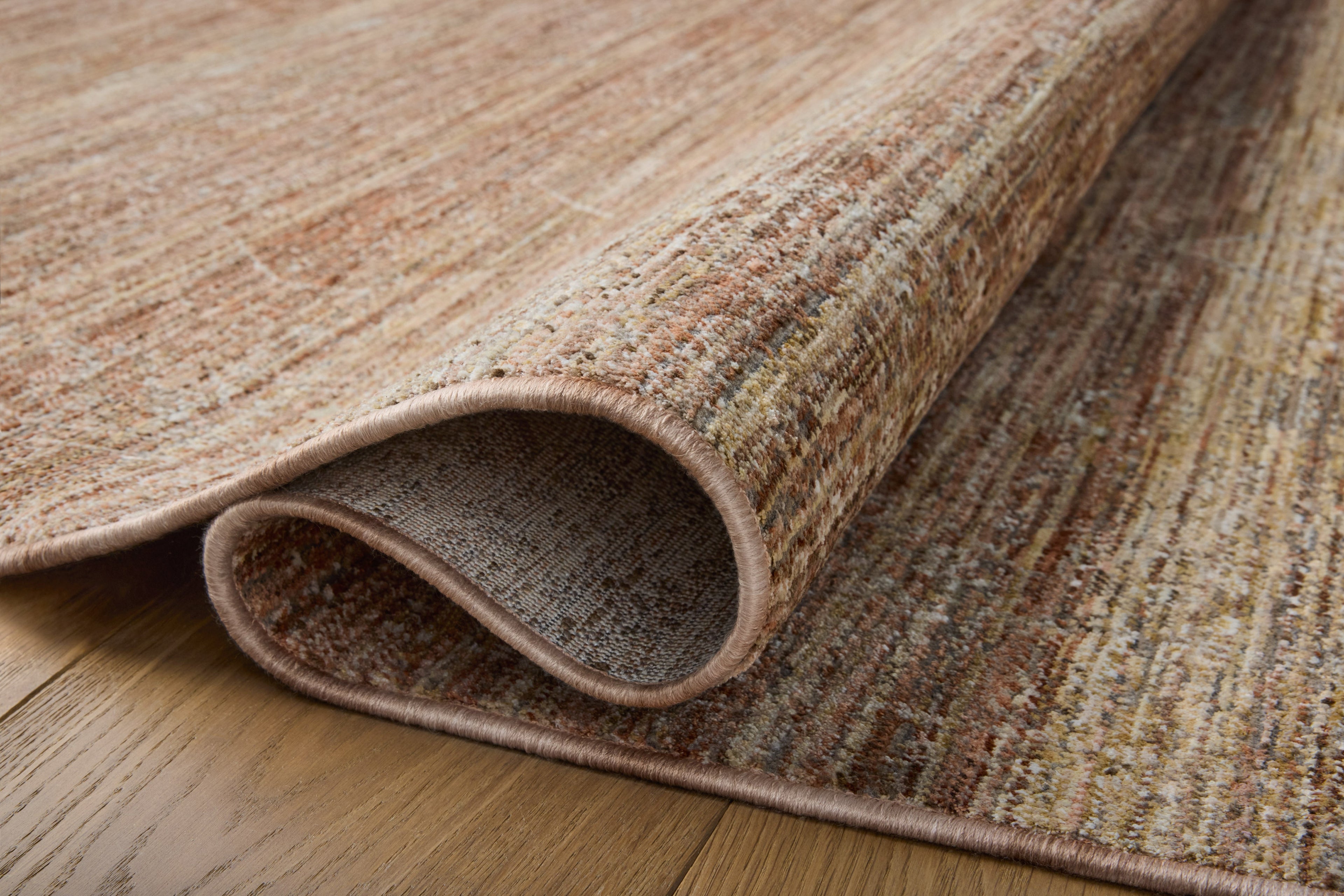 Haverford Polyester Pile Rug in Desert / Rust