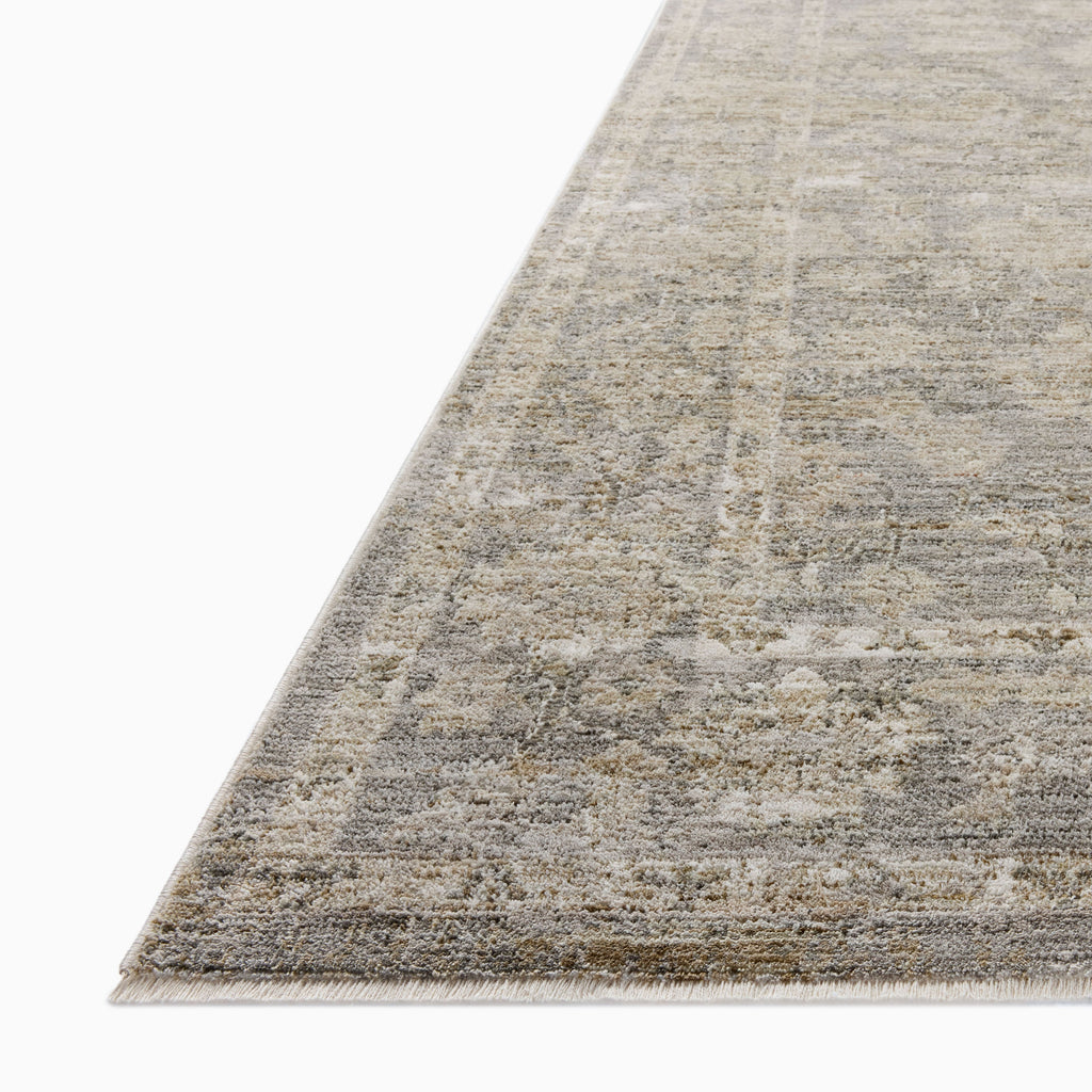 Haverford Polyester Pile Rug in Platinum / Bronze