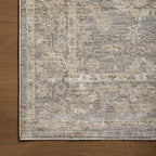 Haverford Polyester Pile Rug in Platinum / Bronze