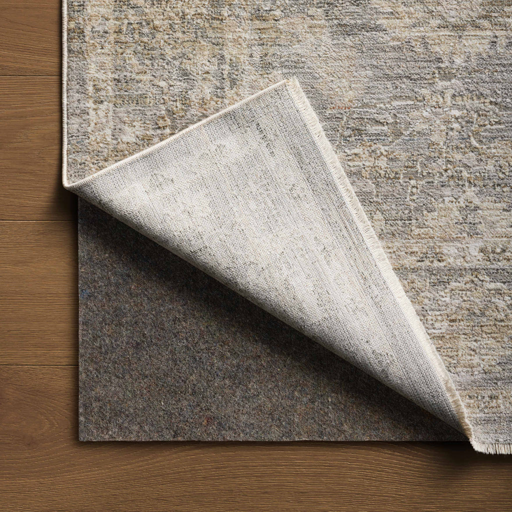 Haverford Polyester Pile Rug in Platinum / Bronze