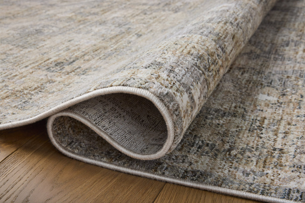 Haverford Polyester Pile Rug in Platinum / Bronze