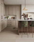 Alma Pendant in Ecru Marble Solid