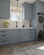 Charlise Polypropylene & Polyester Pile Rug in Slate / Dove