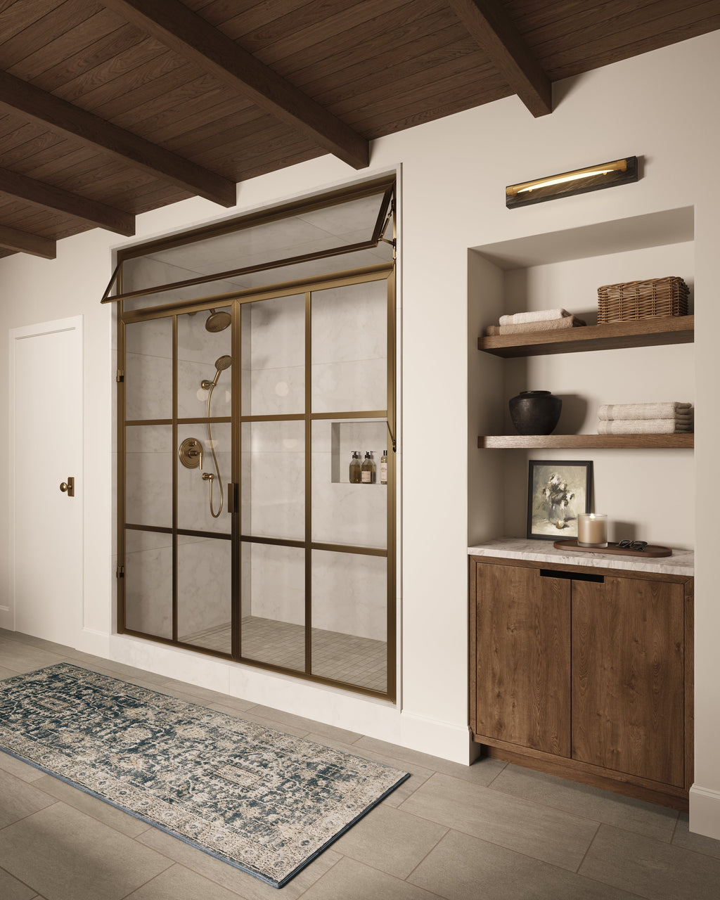 Judith Wall Sconce in Aged Brass