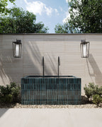 Wilder Exterior Wall Sconce In Textured Black