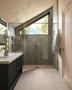 Clancy Small Mirror in Antiqued Iron