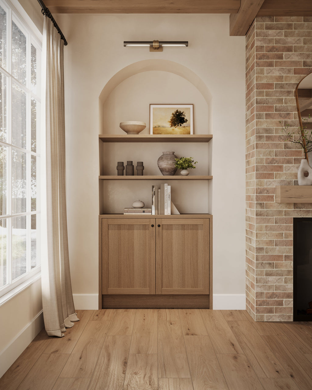 Vicente Picture Light in Aged Old Bronze