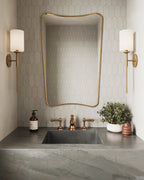 Geraldine Wall Sconce in Aged Brass