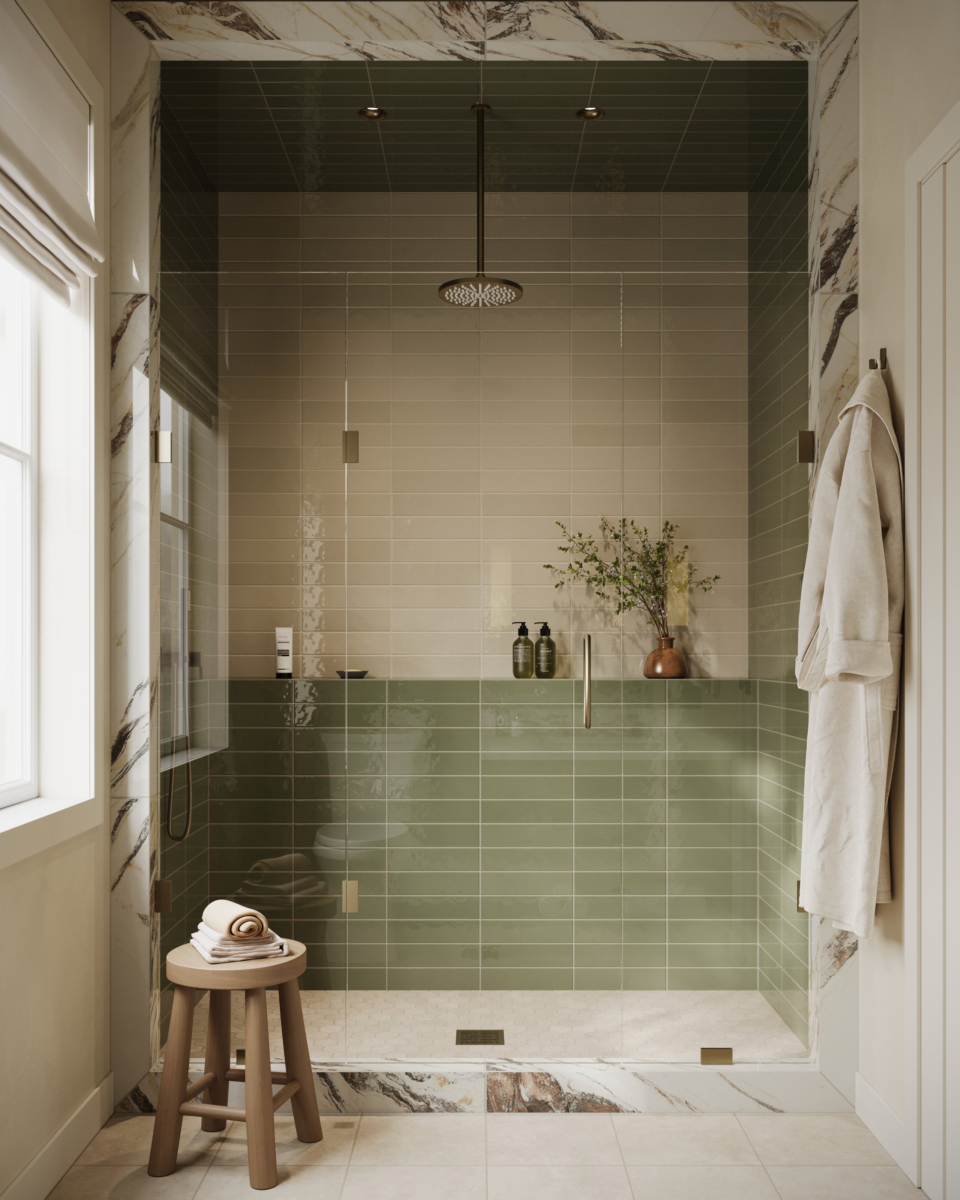 Leona 12x12 Matte Porcelain Tile in Marfil