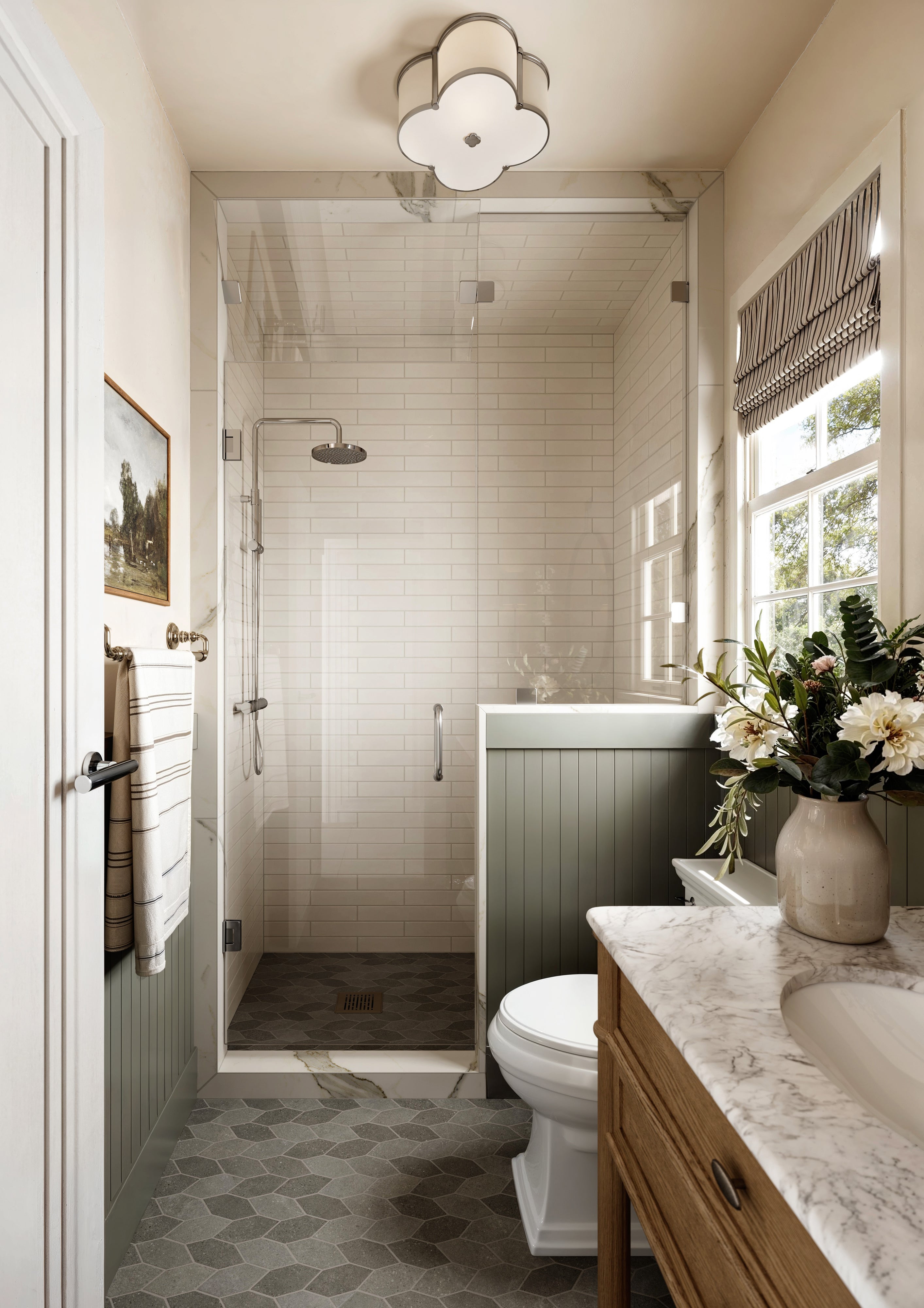 Mulligan 17 Flush Mount in Polished Nickel