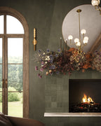 Sapphira Wall Sconce In Vintage Brass