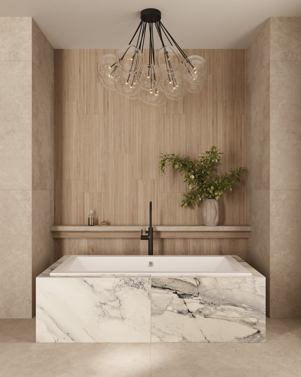 McKay Chandelier in Black Gunmetal