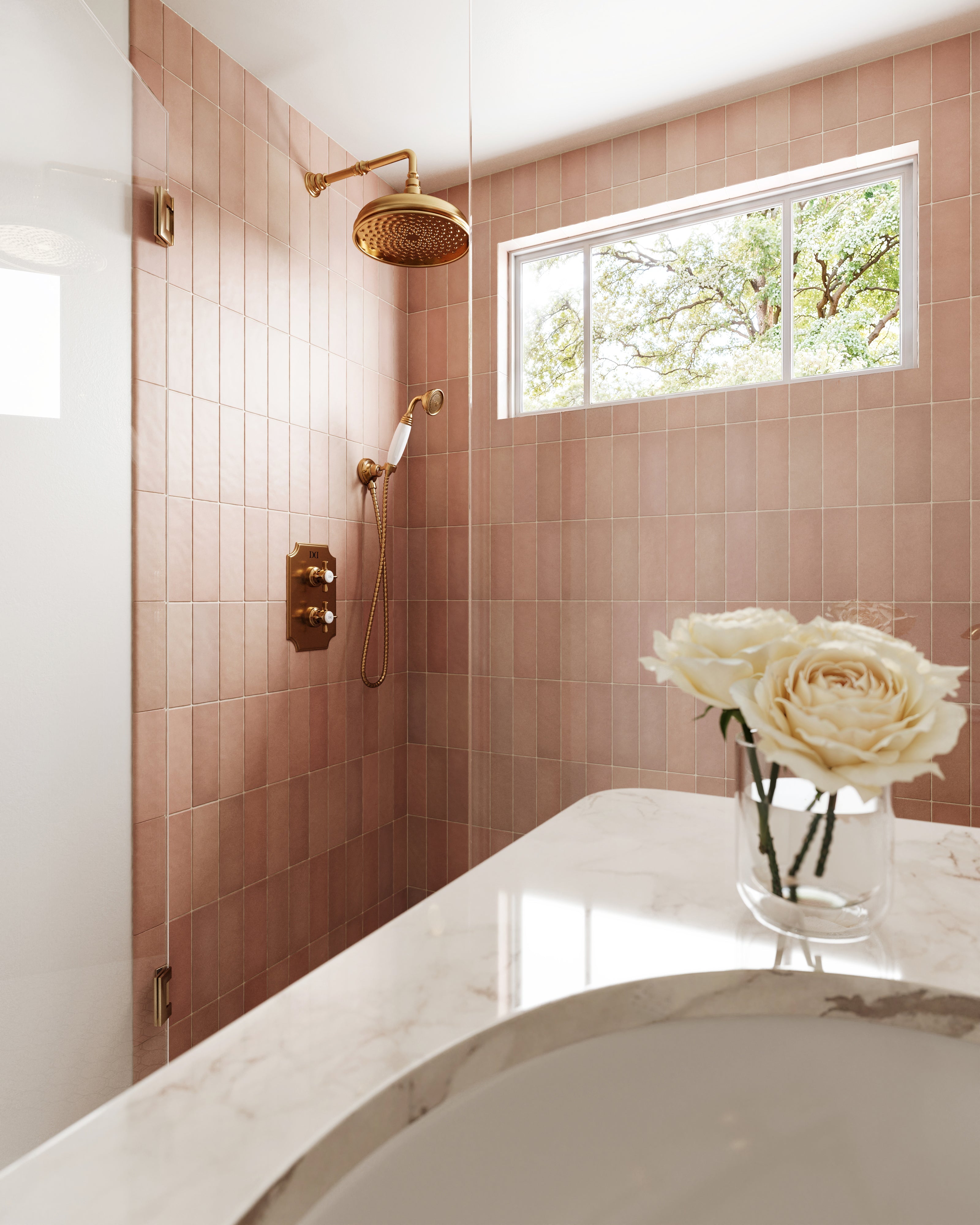 Quinn 12x12 Matte Porcelain Octagon Mosaic Tile in White