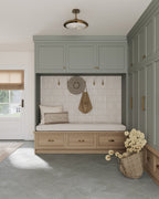 Charlise Polypropylene & Polyester Pile Rug in Cream / Fog