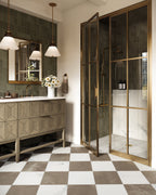 Lennie 12 Pendant in Patina Brass/Bronze