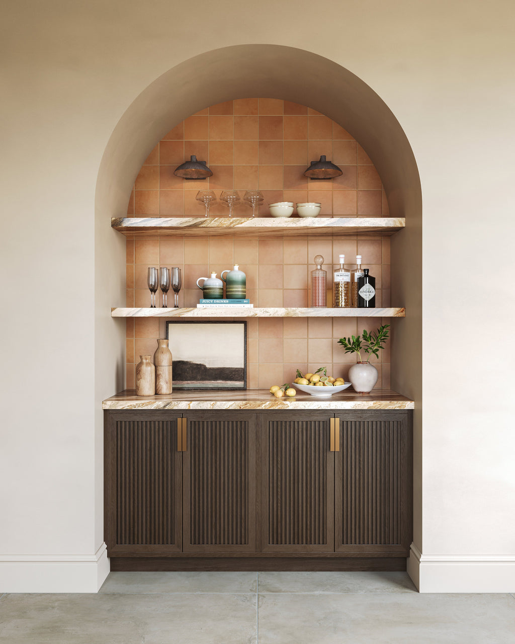 Zia Wall Sconce in Matte Black Plaster