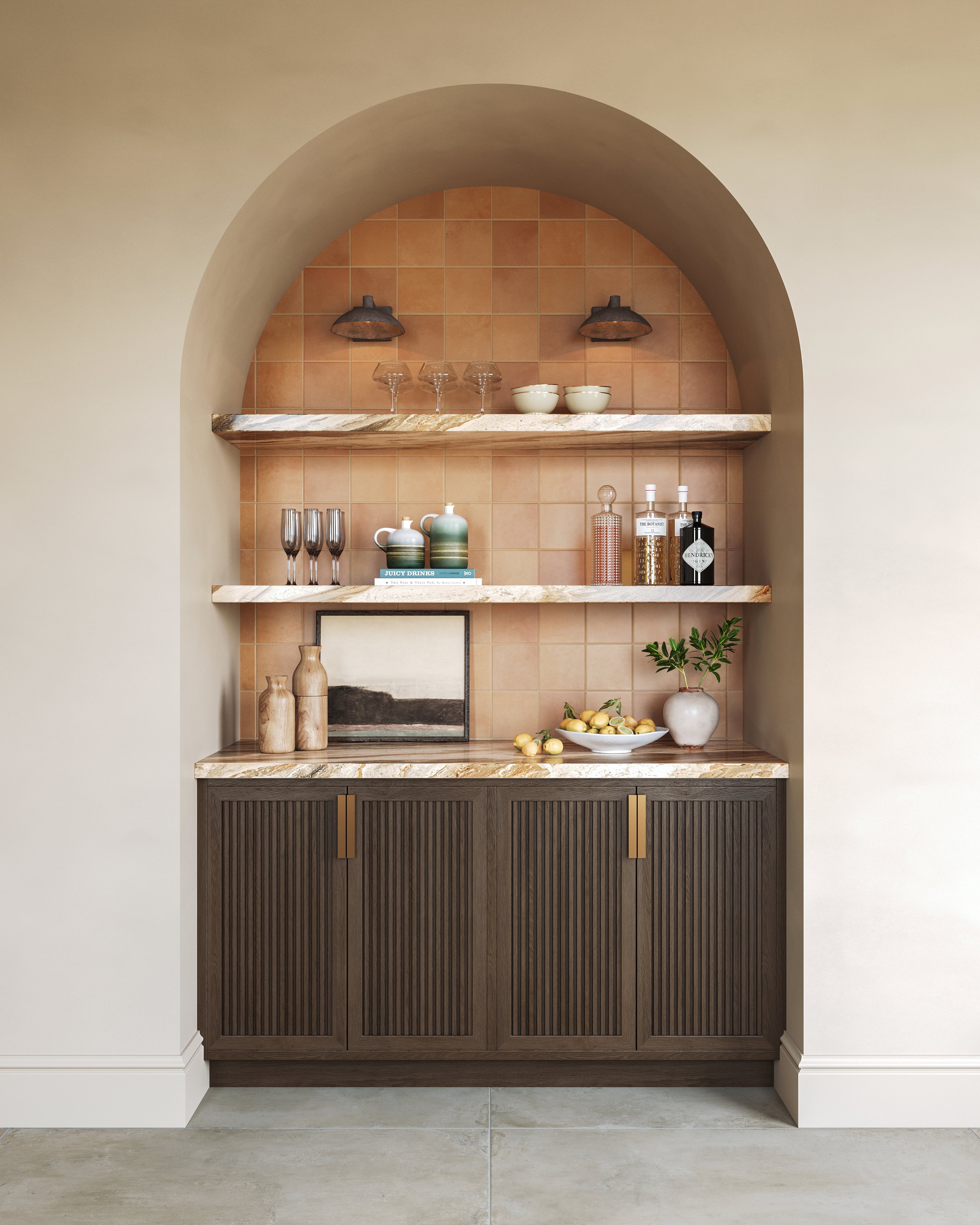 Zia Wall Sconce in Matte Black Plaster