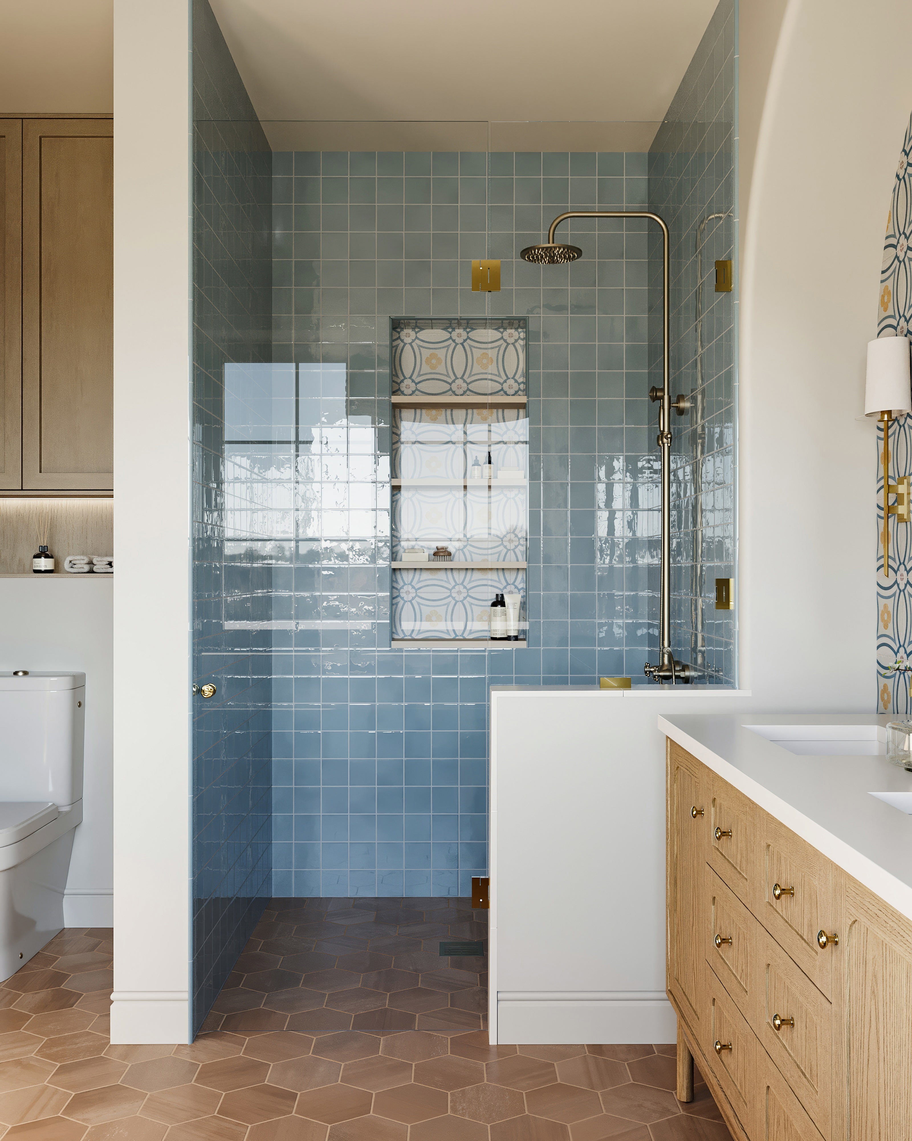 Johansson Wall Sconce in Aged Brass