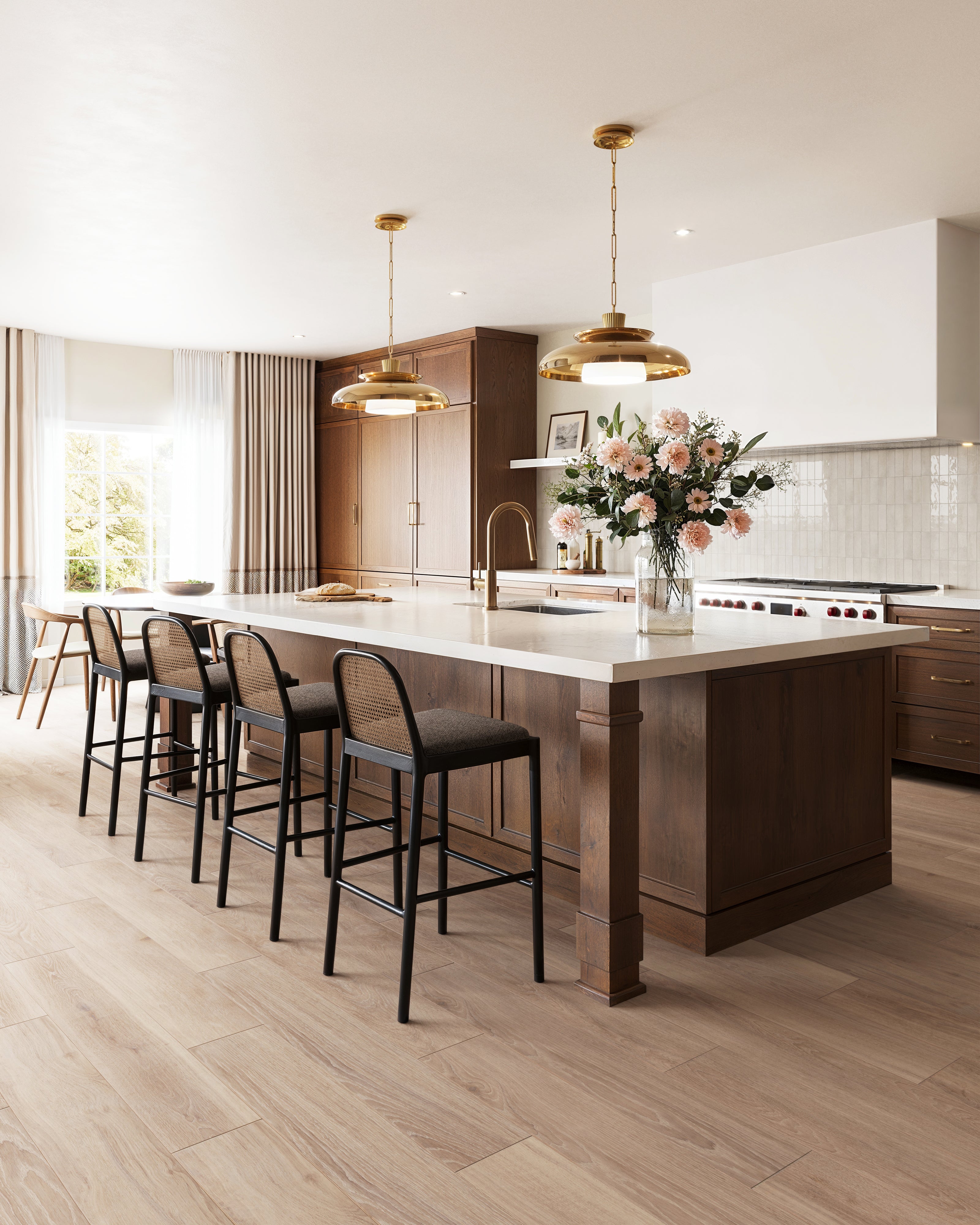 Carly 22 Pendant in Vintage Brass