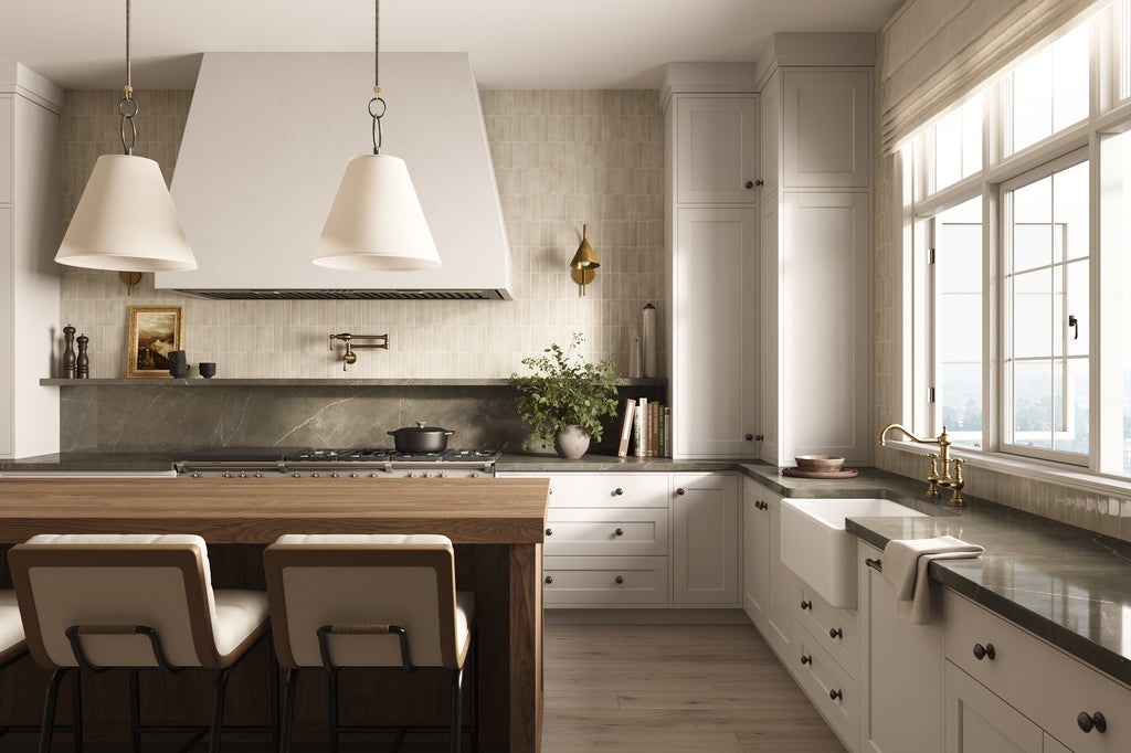 Georgia Counter Stool in White