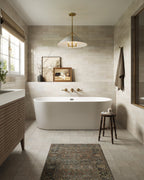 Robbins Pendant in Aged Brass