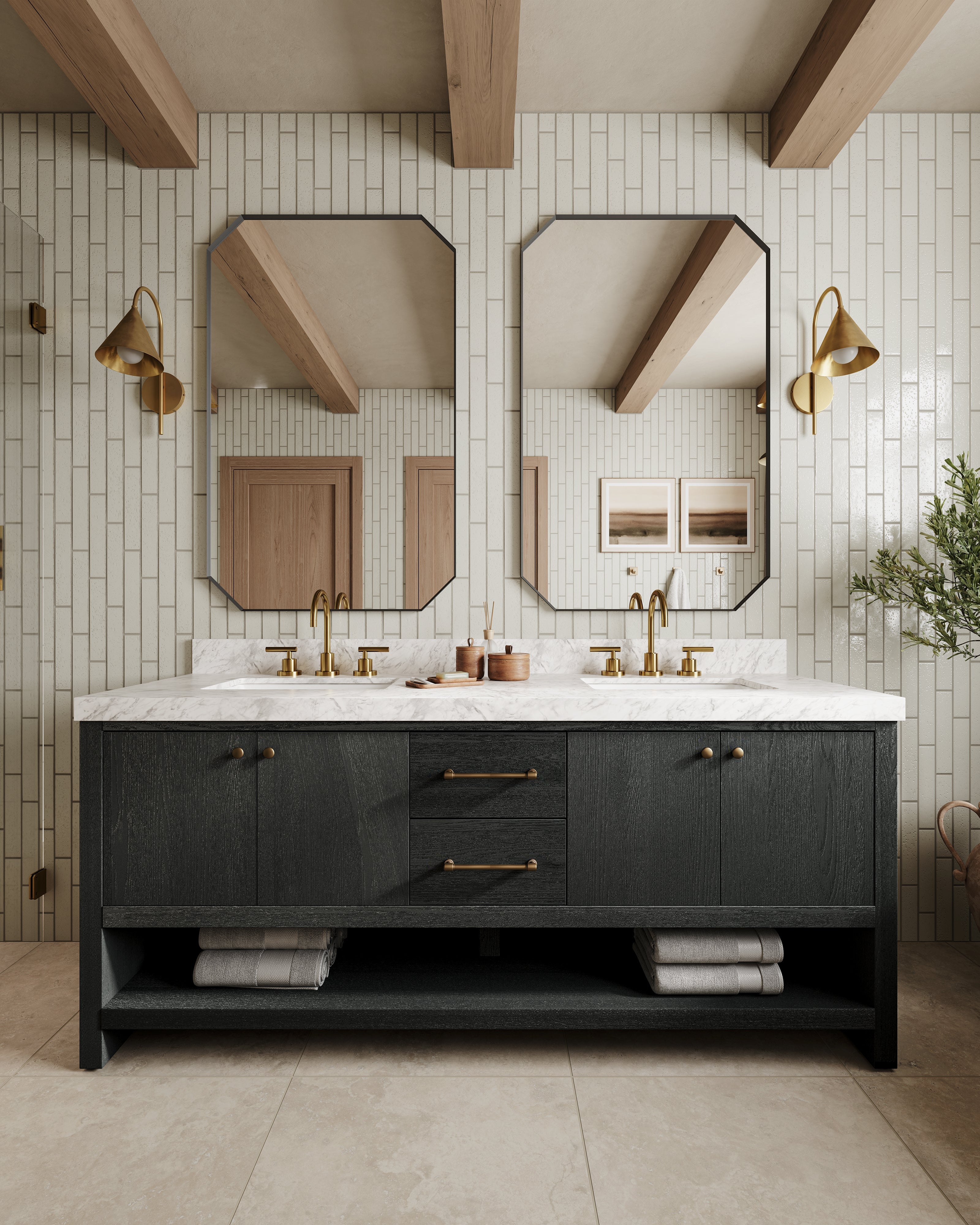 Fenton Wall Sconce in Light Antique Brass