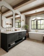 Sebastian Pendant in Aged Brass Iron