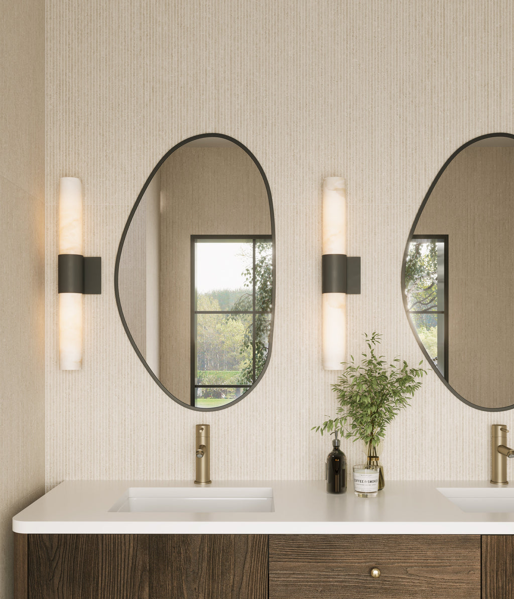 Rory Mirror in Matte Black