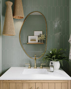 Santos Pendant in Vintage Gold Leaf