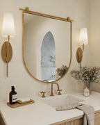 Goodwin Wall Sconce in Aged Brass