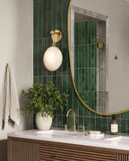 Noelle Wall Sconce in Vintage Brass