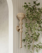 Winona Wall Sconce in Gold Leaf