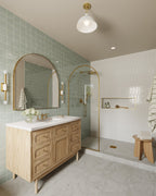 Larson Wall Sconce in Aged Brass