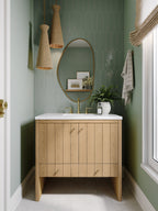 Rory Mirror in Antique Brass Iron