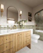 Geraldine Wall Sconce in Aged Brass