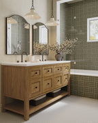 Everdale Small Mirror in Gunmetal