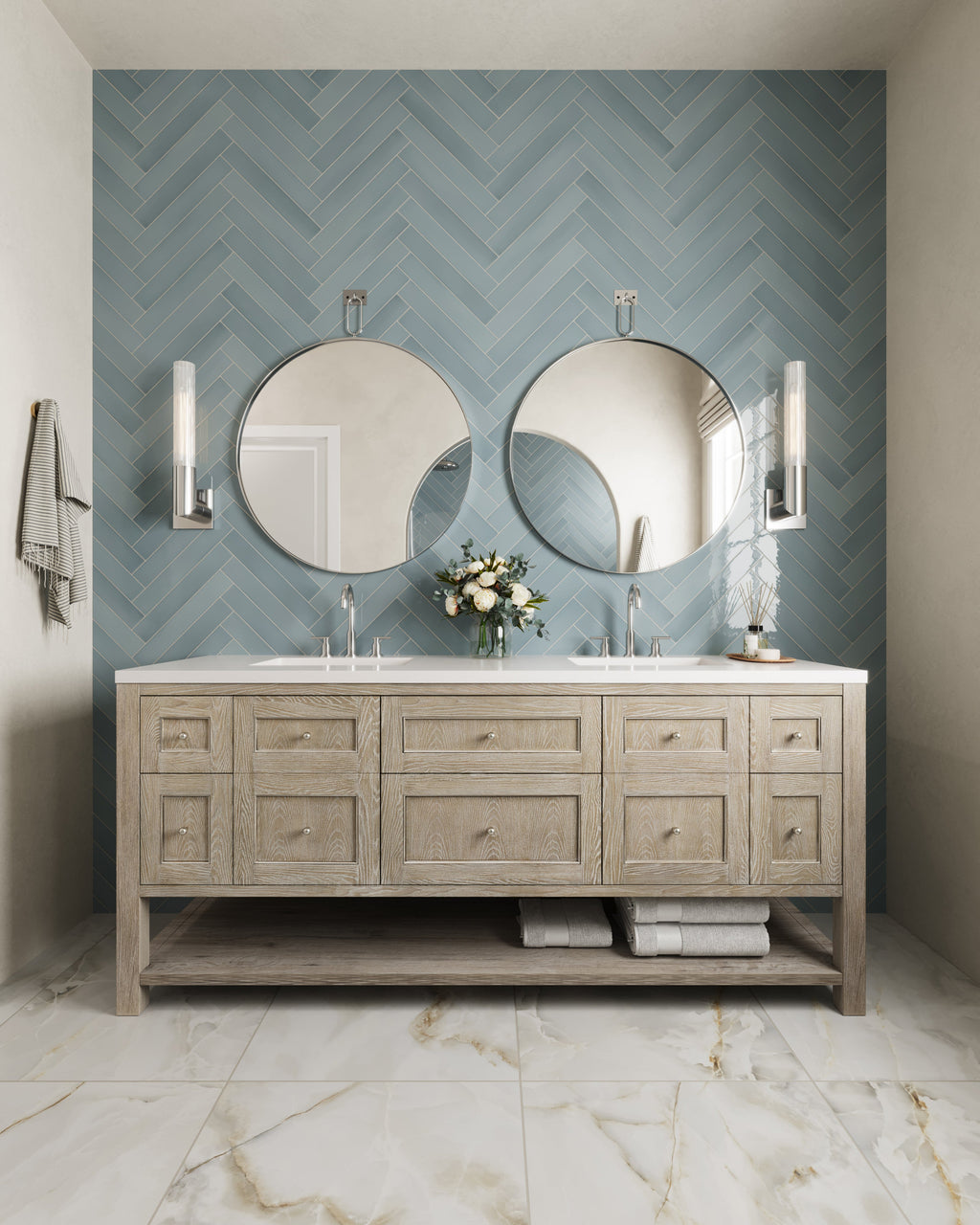 Rupert 17 Wall Sconce in Polished Nickel