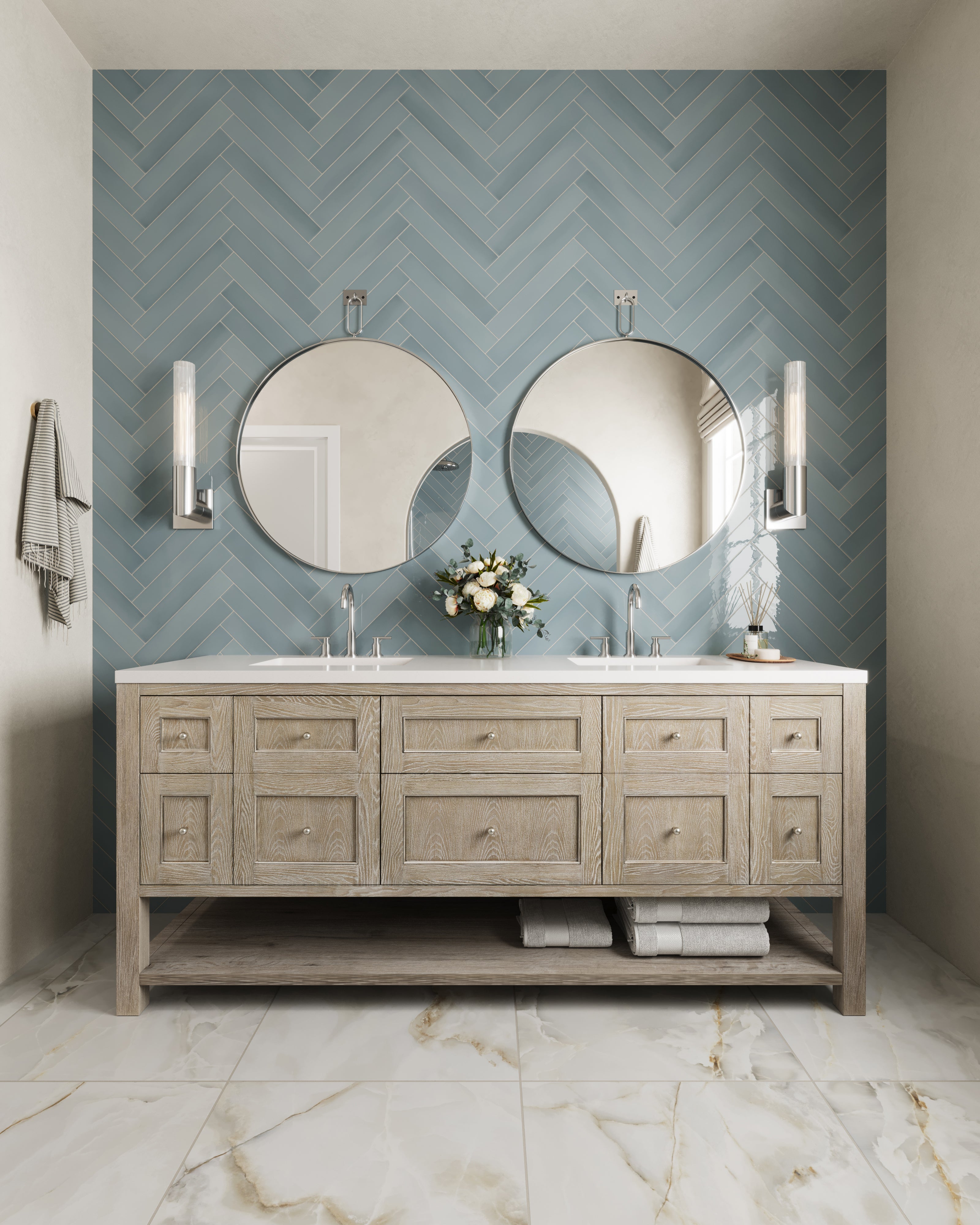 Rupert 17 Wall Sconce in Polished Nickel