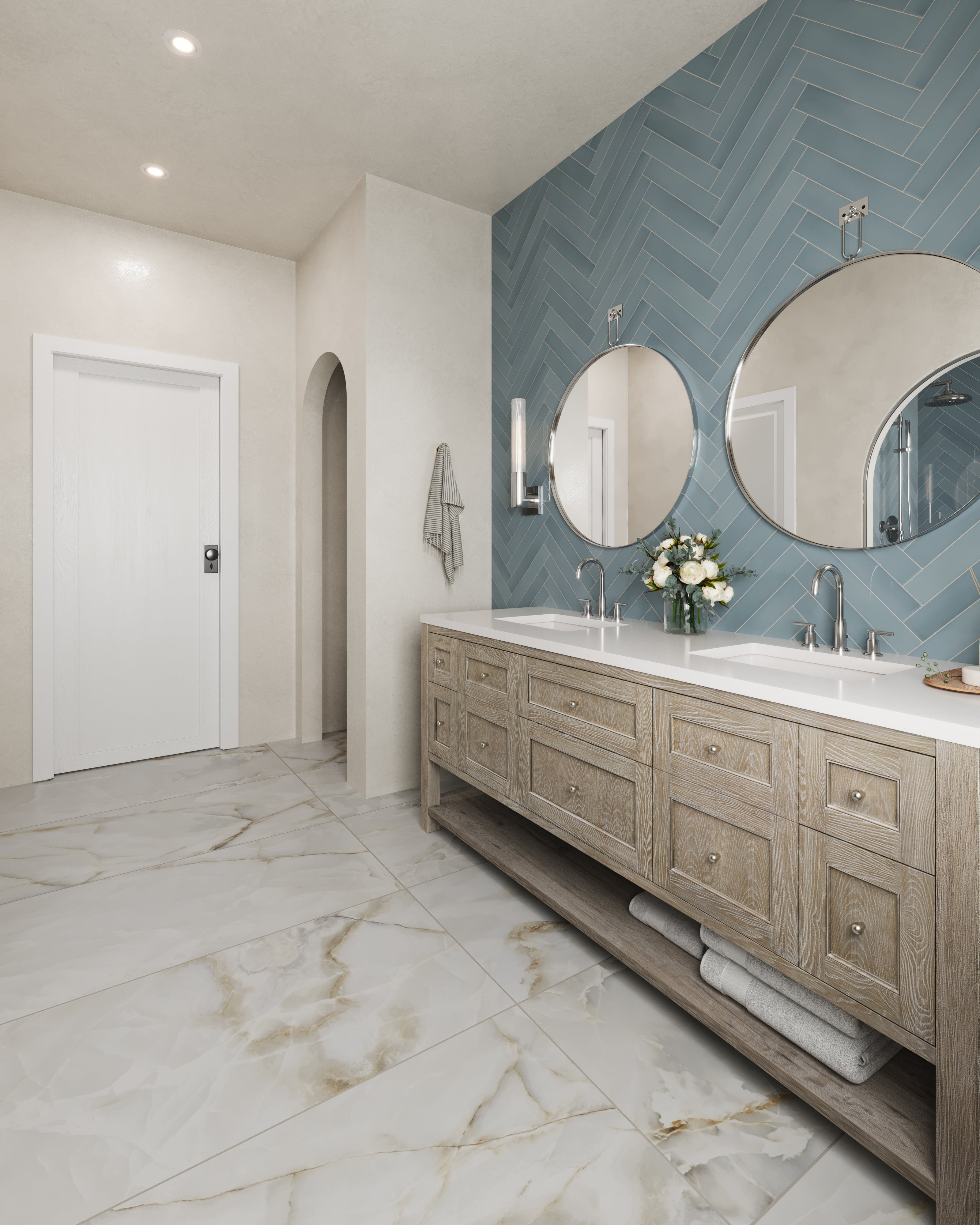 Rupert 17 Wall Sconce in Polished Nickel