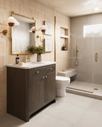 Leilani Wall Sconce in Patina Brass