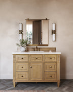 Clancy Small Mirror in Antique Brass