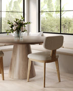 Rita Dining Chairs in Taupe, Set of 2