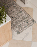 Charlise Polypropylene & Polyester Pile Rug in Slate / Dove