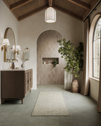 Mallory Wool Pile Rug in Khaki