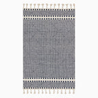 Lafferty Wool Blend Rug in Indigo